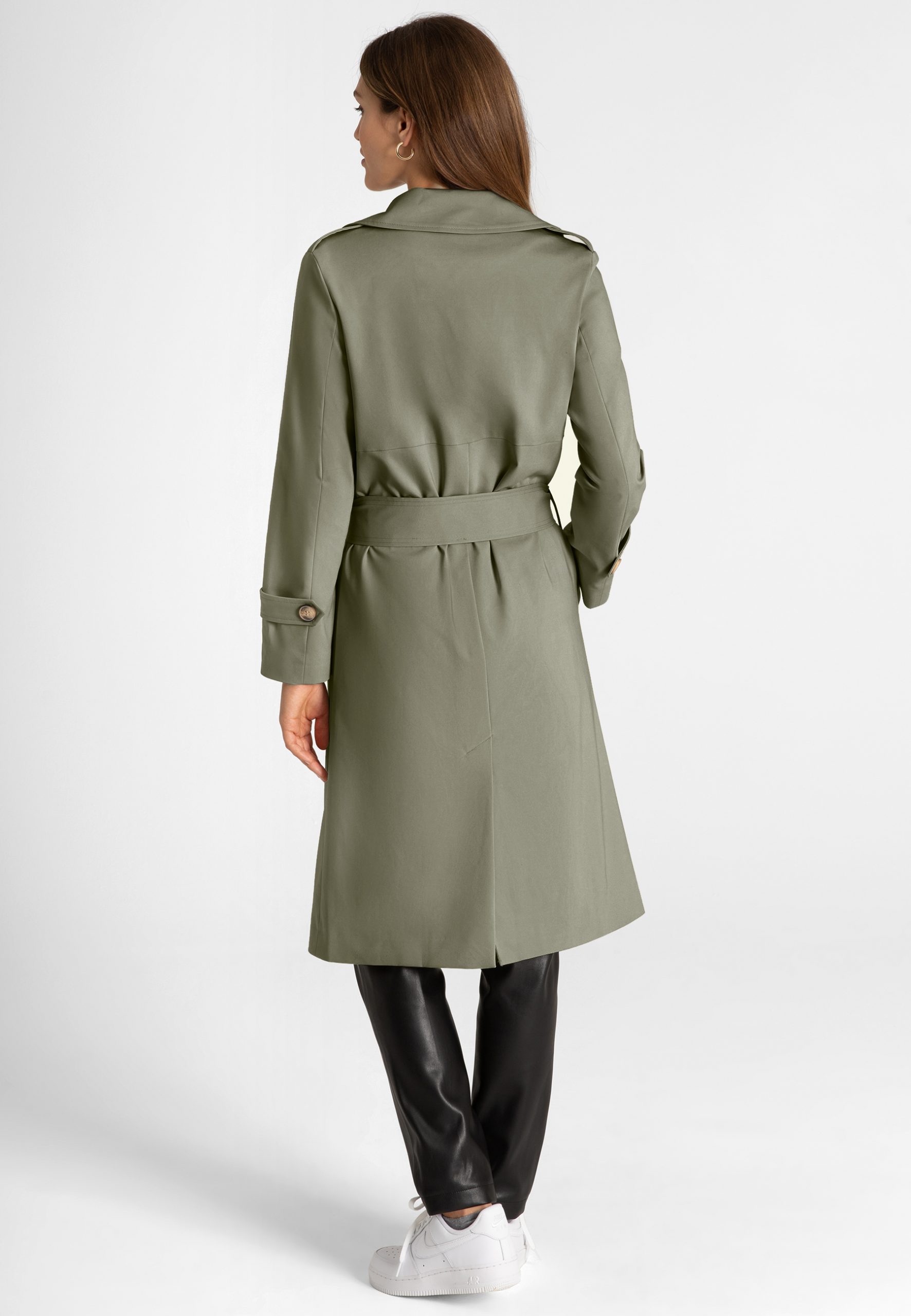 COAT 'MARA' OLIVE - LYVEM